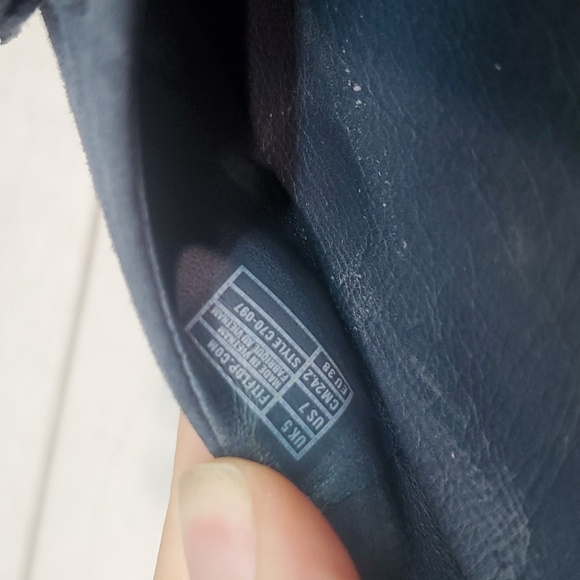 Fitflop Womens Comfort Leather Wedge Mary Jane Clogs shoes sz 7 - Picture 11 of 11